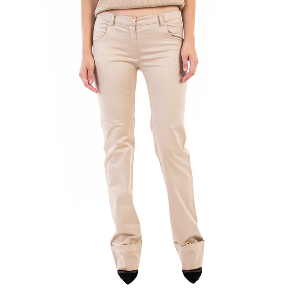 PLEIN SUD MEDIUM RISE STRAIGHT PANTS | WOMENS SIZE 28